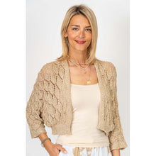 Load image into Gallery viewer, Gold Knitted Cardigan

