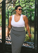 Load image into Gallery viewer, Elietian Stripe Skirt

