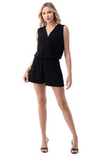 Load image into Gallery viewer, RESTOCK!  Surplice Romper with Pockets
