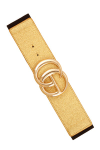 GG Metallic Stretch Belt in 4 Colors