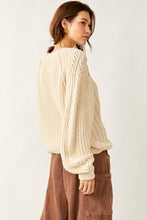 Load image into Gallery viewer, Free People Frankie Cable Sweater
