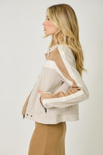 Load image into Gallery viewer, Color Blocked Moto Jacket
