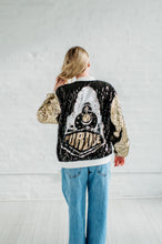 Load image into Gallery viewer, PRE ORDER!!!!  Purdue Sequin Bomber
