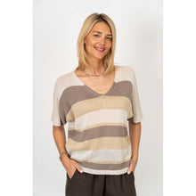 Load image into Gallery viewer, Lightweight Stripe Sweater
