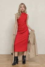 Load image into Gallery viewer, Sleeveless Knit Midi Dress

