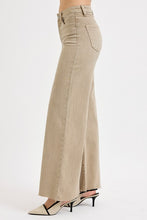 Load image into Gallery viewer, Risen High Rise Tummy Control Lurex Palazzo Denim
