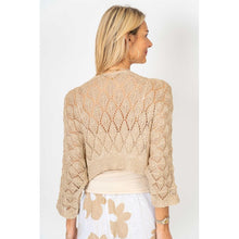 Load image into Gallery viewer, Gold Knitted Cardigan
