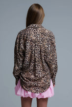 Load image into Gallery viewer, Leopard Button Down
