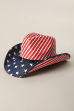 Load image into Gallery viewer, Stars &amp; Stripes Cowboy Hat
