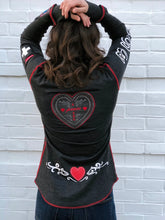 Load image into Gallery viewer, 4Peace365 Heart Back Henley
