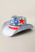 Load image into Gallery viewer, Star Band Cowboy Hat
