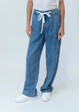 Load image into Gallery viewer, Wherever Denim Drawstring Jogger
