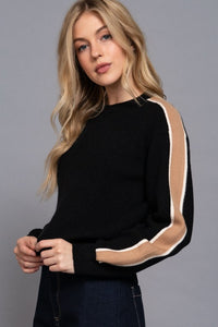 RESTOCK!!  Sleeve Stripe Sweater