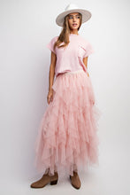 Load image into Gallery viewer, Pink Tulle Skirt
