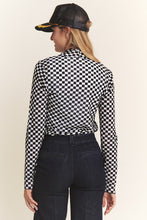 Load image into Gallery viewer, Checkered Mesh Top
