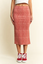 Load image into Gallery viewer, Leopard Print Midi Skirt
