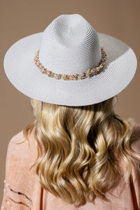 Confetti Braided Band Straw Hat