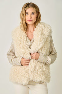 Shaggy Faux Fur Vest
