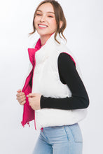 Load image into Gallery viewer, RESTOCK!!  Reversible Puffer Vest
