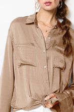 Load image into Gallery viewer, Best Seller is BACK!!!  Silk Top in Khaki
