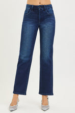 Load image into Gallery viewer, Risen Tummy Control Mid Rise Ankle Straight Jeans
