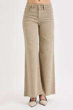 Load image into Gallery viewer, Risen High Rise Tummy Control Lurex Palazzo Denim
