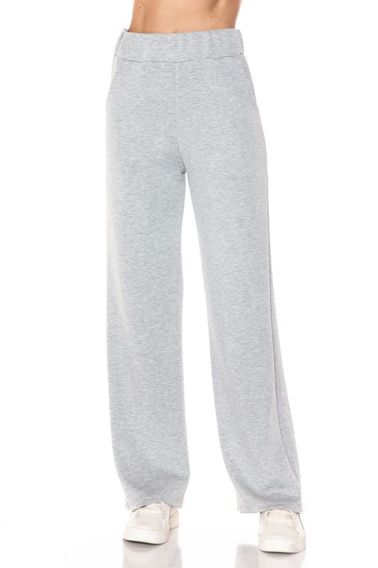 Straight Leg Pants with Pockets