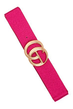 Load image into Gallery viewer, GG Metallic Stretch Belt in 4 Colors
