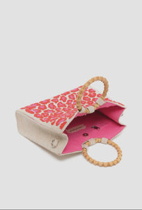 Pink Leopard Tote