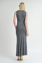 Load image into Gallery viewer, Time Alone Ruched Maxi Dress
