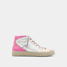 Load image into Gallery viewer, Rooney Pink Lizard High Top
