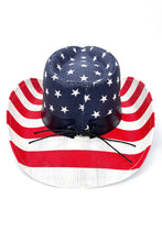 Load image into Gallery viewer, American Flag Cowboy Hat in 3 Colors
