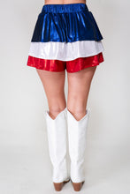 Load image into Gallery viewer, Red, White &amp; Blue Skort

