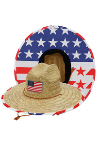 American Flag Sunhat