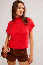 Load image into Gallery viewer, Free People Vickie Mock Neck Sweater in Heart Eyes
