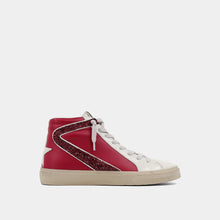 Load image into Gallery viewer, ShuShop Rooney Dark Red Sneaker
