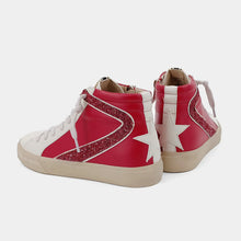 Load image into Gallery viewer, ShuShop Rooney Dark Red Sneaker
