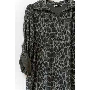 Animal Print Blouse