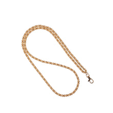 Load image into Gallery viewer, Vanilla Beige &amp; Gold Crossbody Purse Chain
