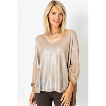 Load image into Gallery viewer, Shimmer Front Sweater
