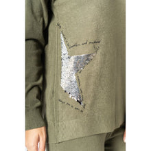 Load image into Gallery viewer, Sequin Star Sweater
