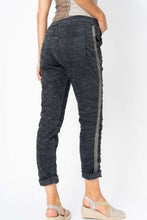 Load image into Gallery viewer, Corduroy Jegging in Dark Slate or Green
