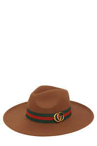 GG Hat with Striped Band in Multiple Colors