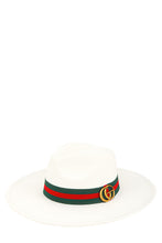 Load image into Gallery viewer, GG Hat with Striped Band in Multiple Colors
