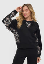 Load image into Gallery viewer, Leopard Scuba Top
