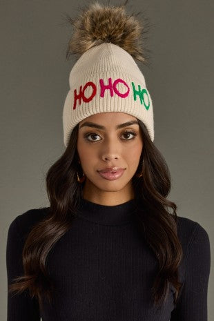 Ho Ho Ho Pom Hat