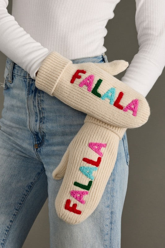 FaLaLa Knit Mittens