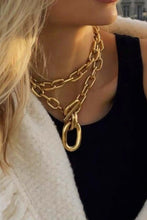 Load image into Gallery viewer, Multi Layer Necklace in Gold, Silver &amp; Coffee
