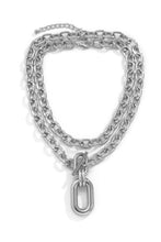 Load image into Gallery viewer, Multi Layer Necklace in Gold, Silver &amp; Coffee
