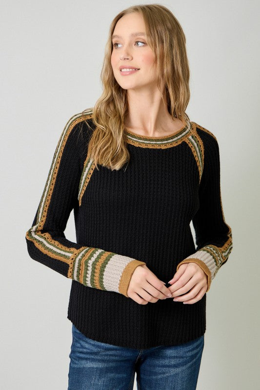Raglan Sleeve Sweater